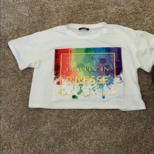 Fashionnova “drippin in finesse” croptop